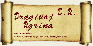 Dragivoj Ugrina vizit kartica